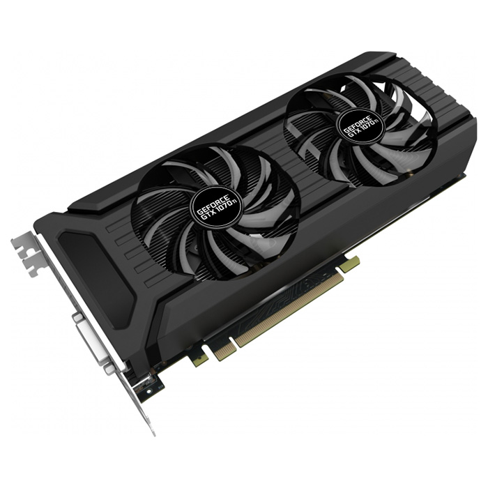 Відеокарта PALIT GeForce GTX 1070 Ti 8GB GDDR5 256-bit Dual (NE5107T015P2-1043D)