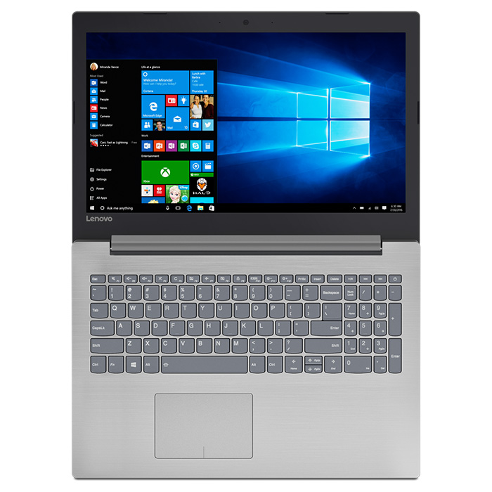 Ноутбук LENOVO IdeaPad 320 15 Platinum Gray/Уцінка (80XH00EBRA)