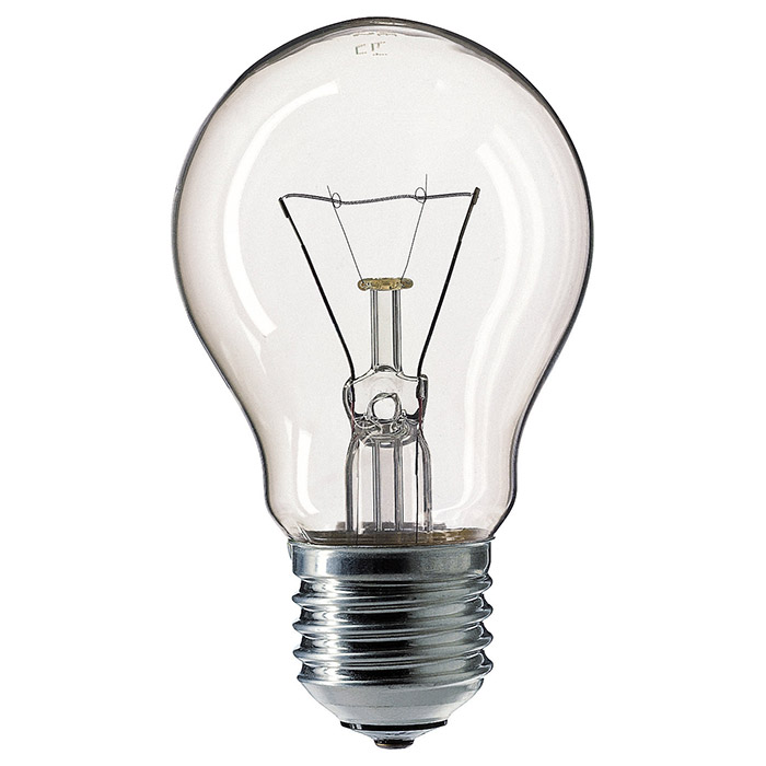 Лампочка PHILIPS Standard A-Shape Clear A55 E27 75W 2700K 220V (926000004013)