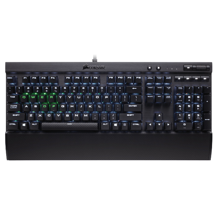 Клавіатура CORSAIR K70 LUX RGB Mechanical Gaming Cherry MX Red (CH-9101010-NA)