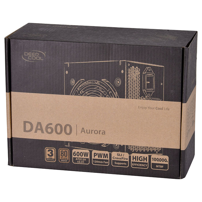Блок живлення 600W DEEPCOOL DA600/Уцінка (DP-BZ-DA600N)