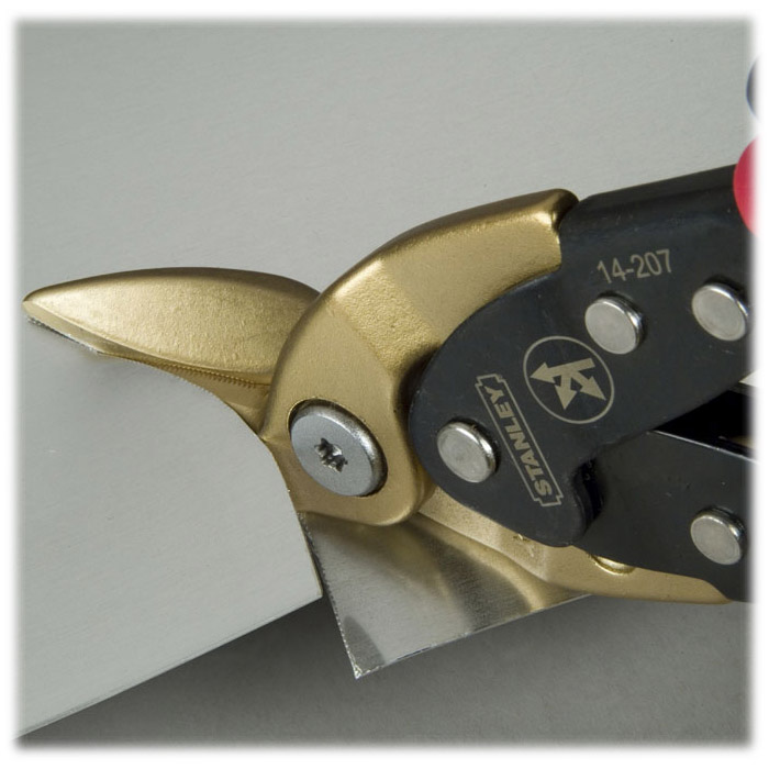 Ножиці по металу STANLEY FatMax Xtreme Aviation 250мм, лівий різ (0-14-207)