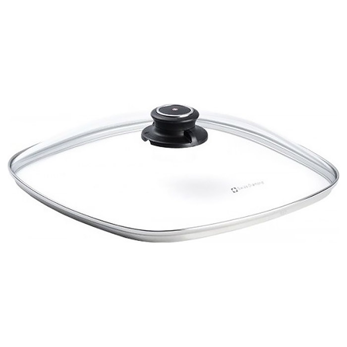 Крышка для посуды SWISS DIAMOND Square Tempered Glass Lid 28см (CS228)