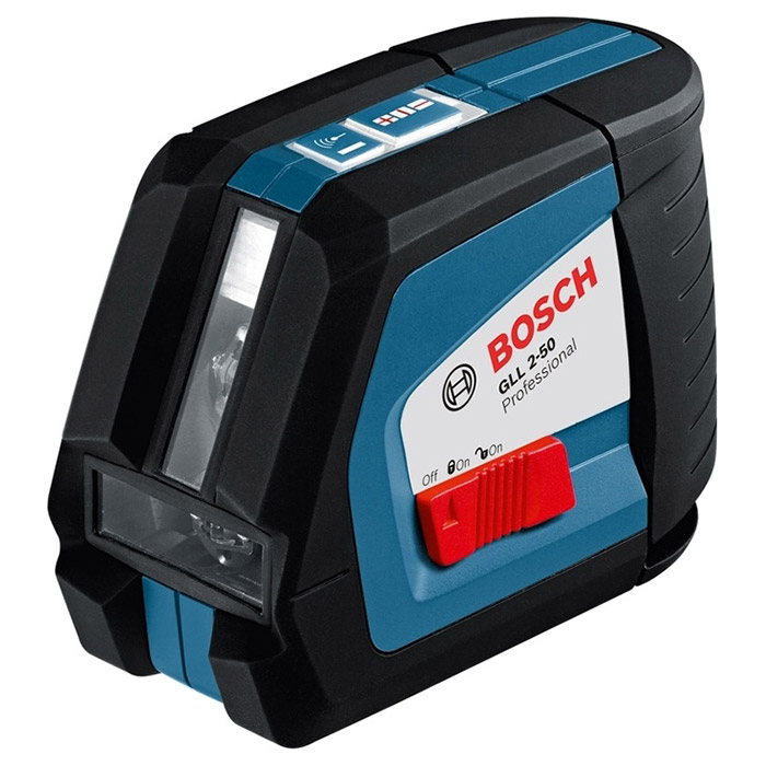 Нівелір лазерний BOSCH GCL 2-50 Professional + штатив BT150 + вирівнювач кутів (0.601.063.105)