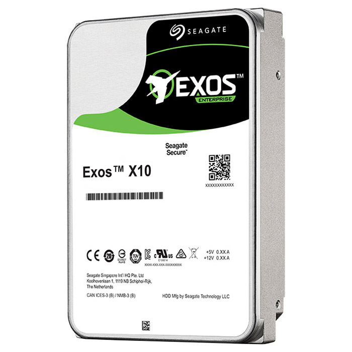 Жорсткий диск 10TB SEAGATE Exos X10 SATA (ST10000NM0016)