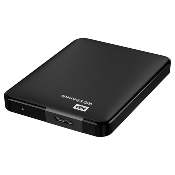 Портативный жёсткий диск WD Elements Portable 750GB USB3.0 (WDBUZG7500ABK-WESN)