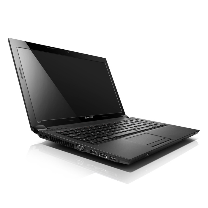 Ноутбук LENOVO IdeaPad B570e2 15.6"/B800/2GB/500GB/DRW/IntelHD/WF/HDMI/DOS Black