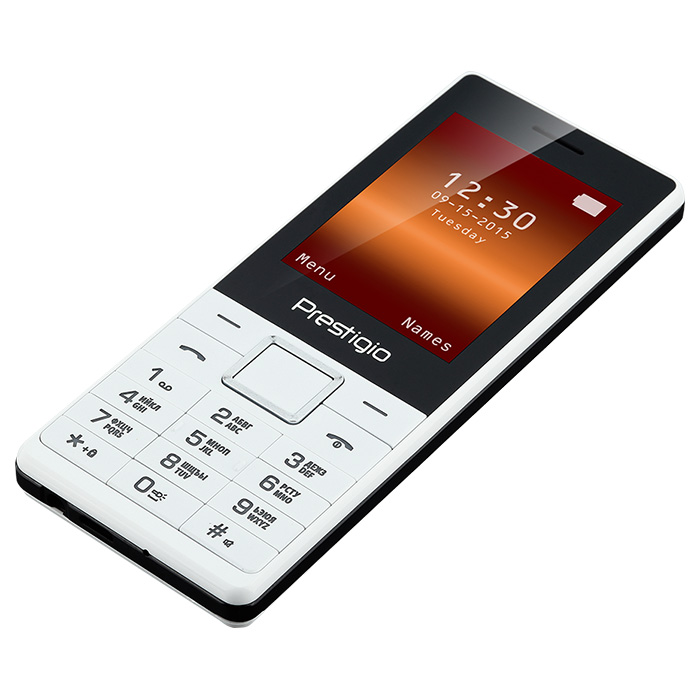Мобільний телефон PRESTIGIO Muze A1 White (PFP1241DUOWHITE)