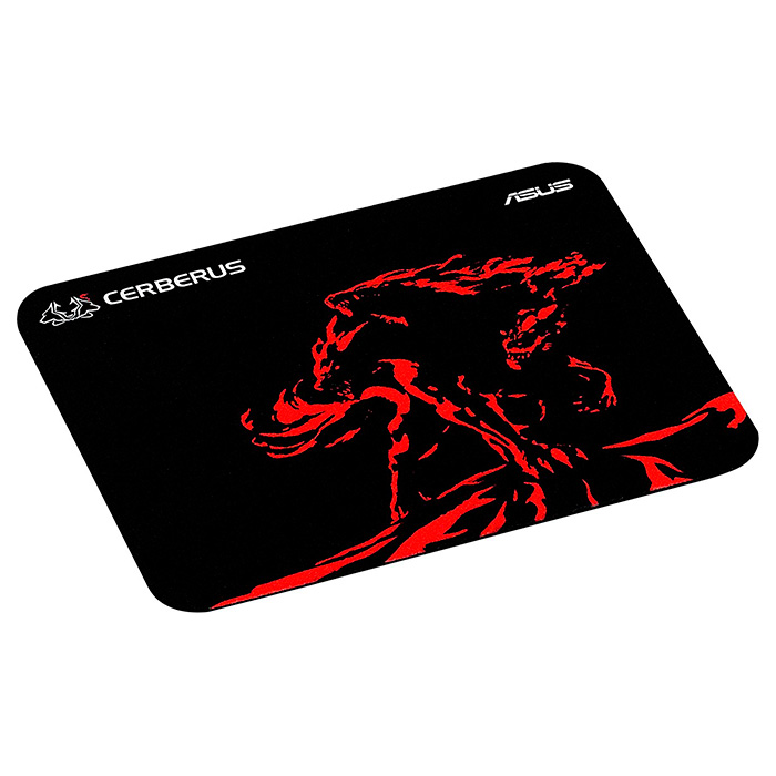 Игровая поверхность ASUS Cerberus Mat Mini Black/Red (90YH01C3-BDUA00)