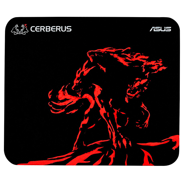 Игровая поверхность ASUS Cerberus Mat Mini Black/Red (90YH01C3-BDUA00)