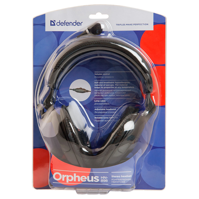 Навушники геймерскі DEFENDER Orpheus HN-898 (63898)
