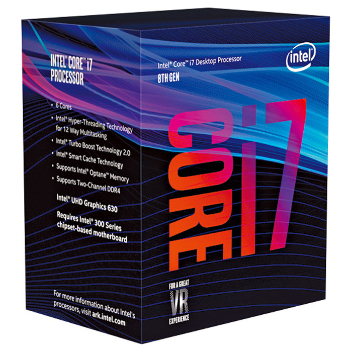 Процесор INTEL Core i7-8700 3.2GHz s1151 (BX80684I78700)