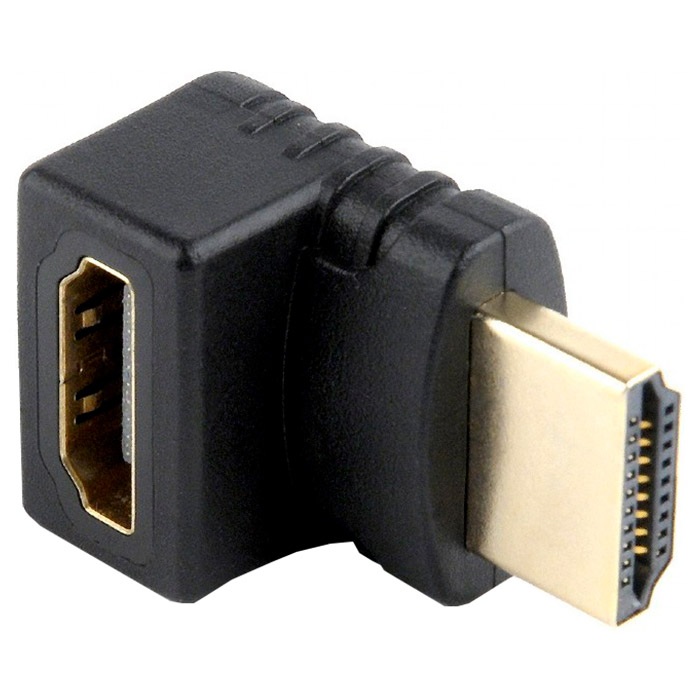 Адаптер кутовий CABLEXPERT HDMI Black (A-HDMI270-FML)