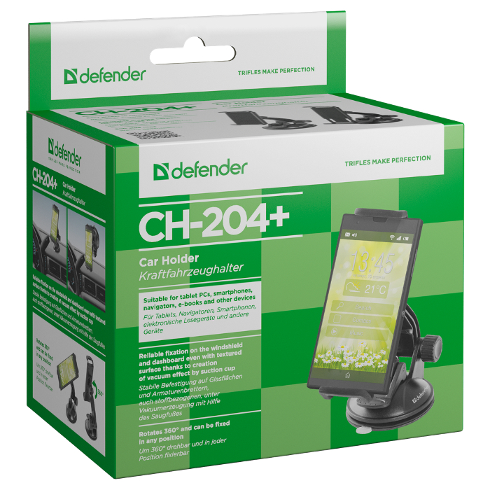 Автотримач для смартфона DEFENDER CH-204+ (29204)