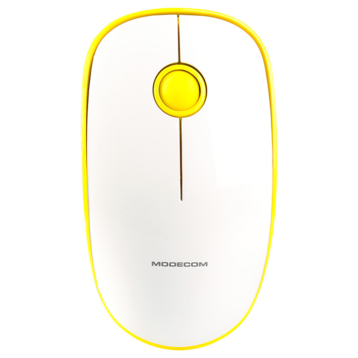 Мышь MODECOM MC-WM112 White/Yellow (M-MC-WM112-290)