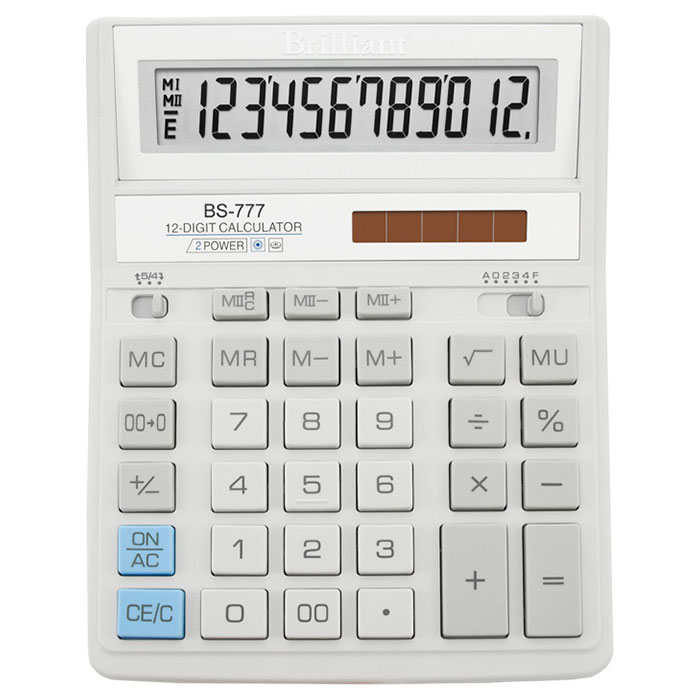Калькулятор BRILLIANT BS-777WH