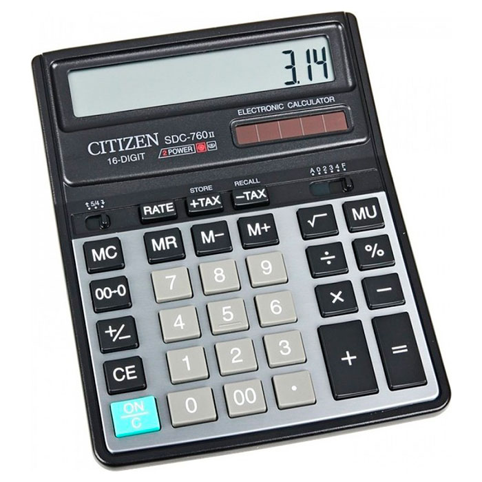 Калькулятор CITIZEN SDC-760 II