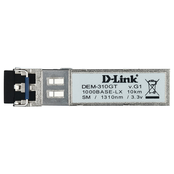 Модуль D-LINK DEM-310GT/DD SFP 1GbE Tx1310 10km DDM SM LC Duplex