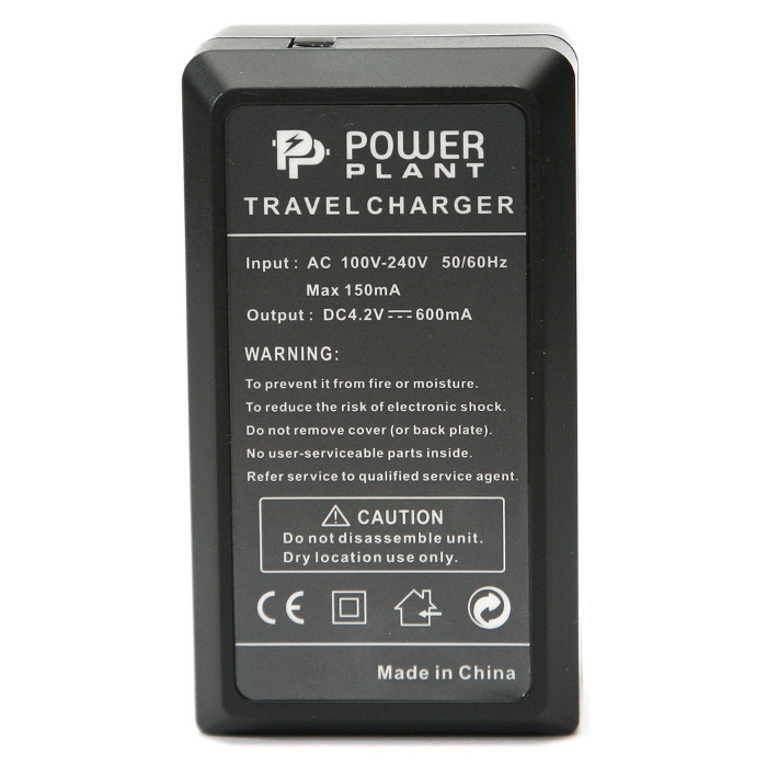 Зарядний пристрій POWERPLANT для Panasonic VW-VBY100, VW-VBT190, VW-VBT380 (DVOODV3387)