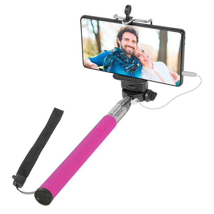 Монопод для селфи DEFENDER Selfie Master SM-02 Pink (29405)
