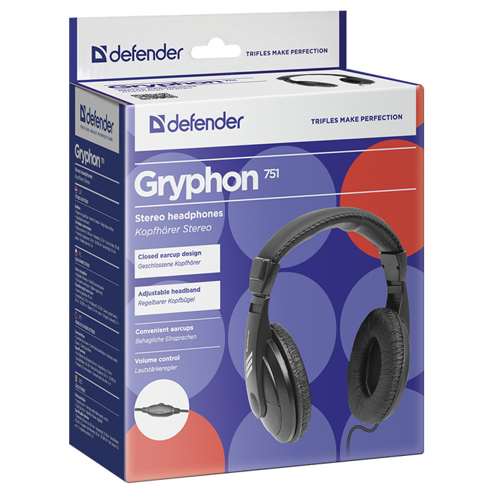 Навушники DEFENDER Gryphon 751 (63751)