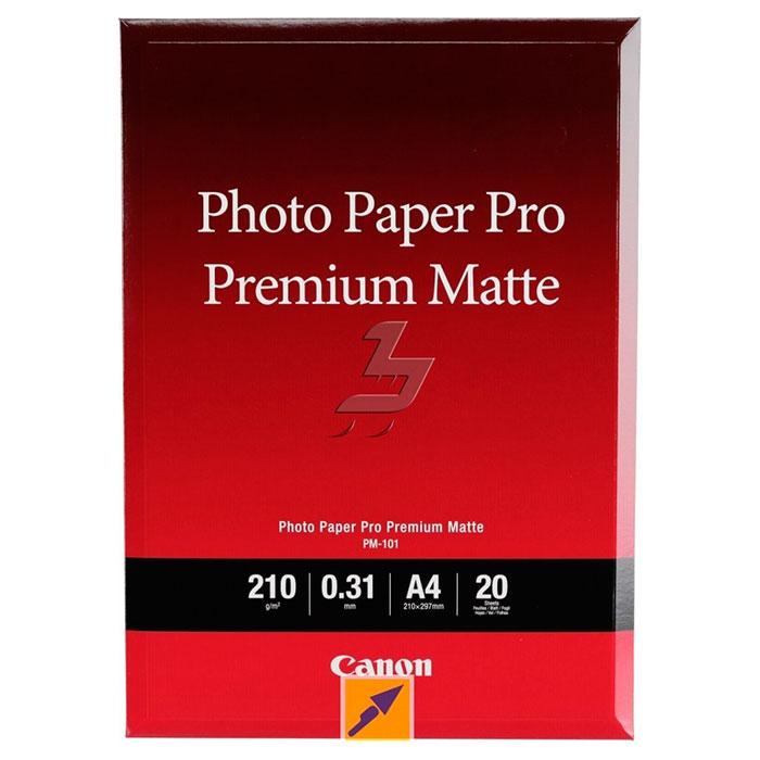 Фотобумага CANON Pro Premium Matte PM-101 A4 210г/м² 20л (8657B005)