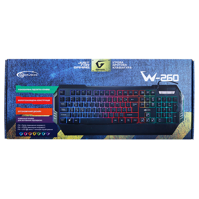 Клавіатура GEMIX W-260