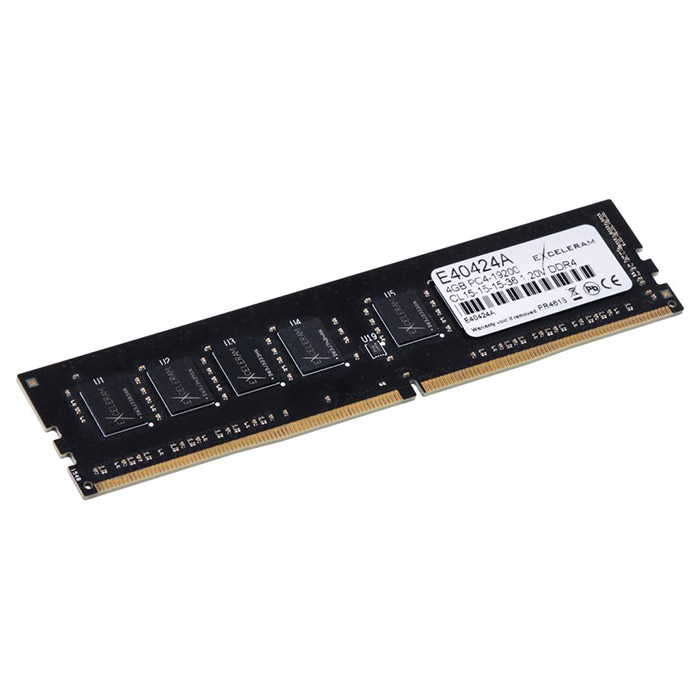 Модуль памяти EXCELERAM DDR4 2400MHz 4GB (E40424A)