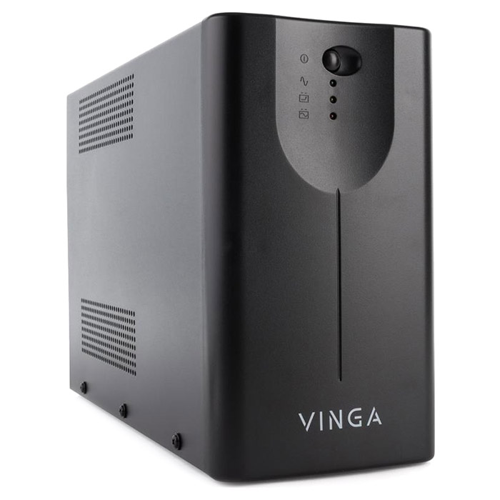 ИБП VINGA LED 2000VA metal case (VPE-2000M)