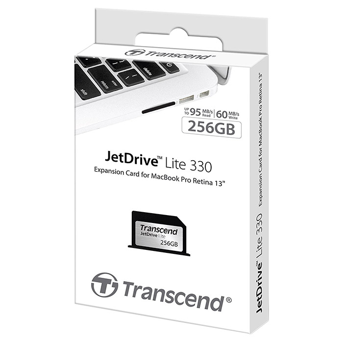 Карта пам'яті TRANSCEND Storage Expansion Card JetDrive Lite 330 256GB (TS256GJDL330)