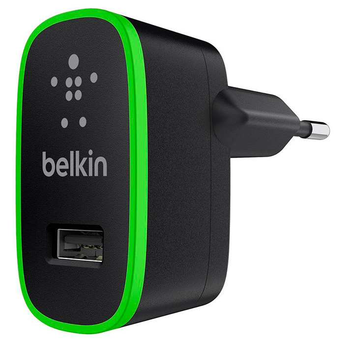 Зарядное устройство BELKIN Home Charger with USB-C to USB-A cable (F7U001VF06-BLK)