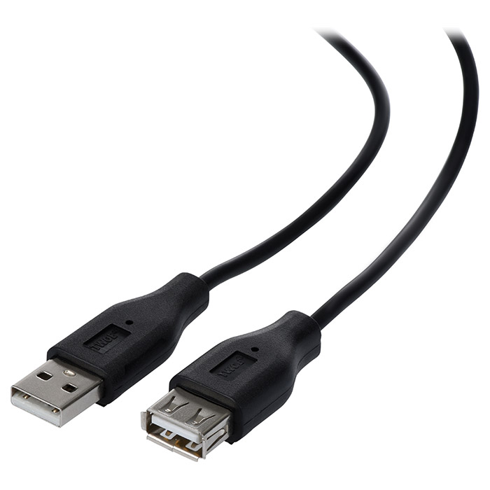 Кабель-удлинитель 2E USB2.0 AM/AF 1.8м (2E-W-3168)