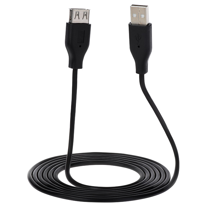 Кабель-удлинитель 2E USB2.0 AM/AF 1.8м (2E-W-3168)