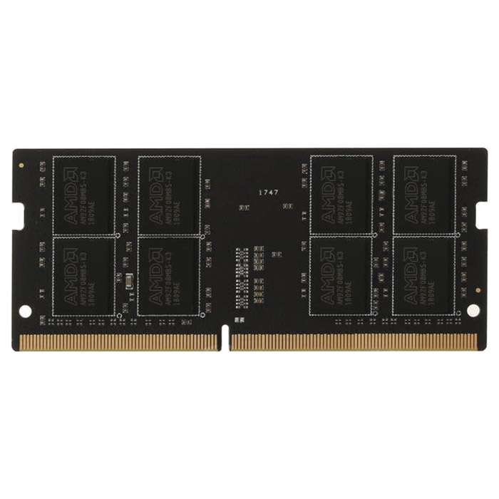 Модуль памяти AMD Radeon R7 Performance SO-DIMM DDR4 2400MHz 8GB (R748G2400S2S-UO)