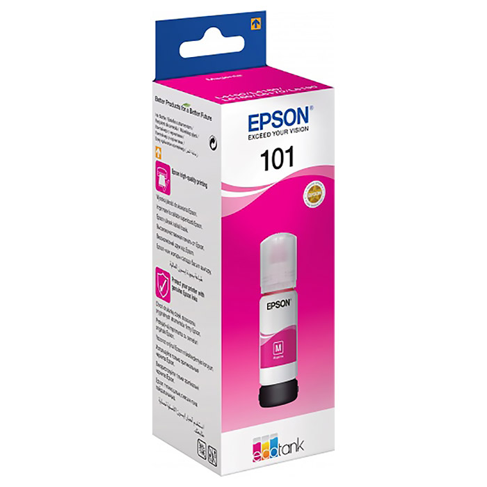 Контейнер з чорнилом EPSON 101 Magenta (C13T03V34A)