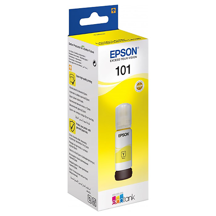 Контейнер з чорнилом EPSON 101 Yellow (C13T03V44A)