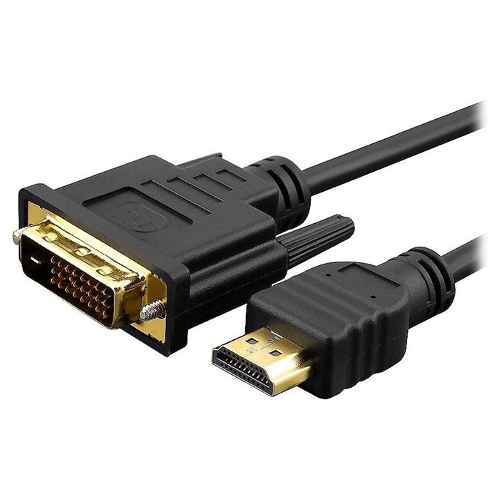 Кабель PATRON HDMI - DVI 1.8м Black (PN-DVI-HDMI-18F)