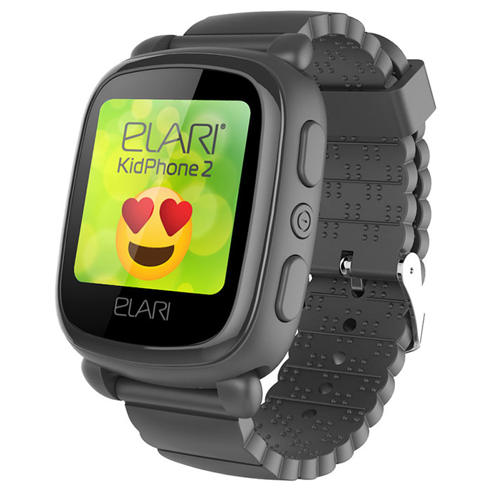 Детские смарт-часы ELARI KidPhone 2 Black