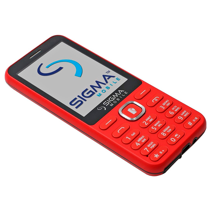Мобільний телефон SIGMA MOBILE X-style 31 Power Red (4827798854730)