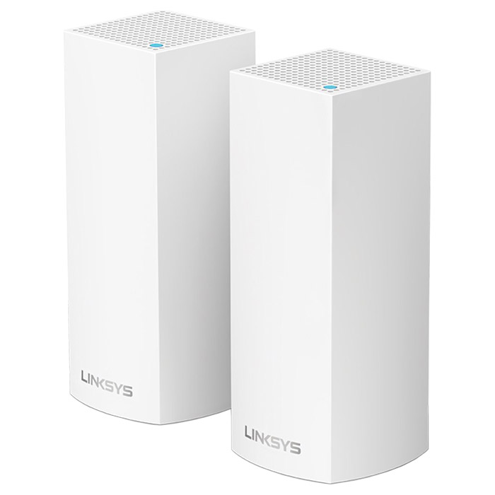 Wi-Fi Mesh система LINKSYS Velop Whole Home Intelligent Mesh WiFi System White 2-pack (WHW0302)