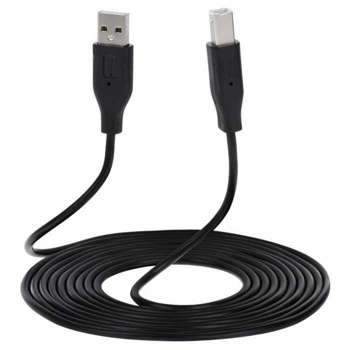 Кабель 2E USB2.0 AM/BM 1.8м (2E-W-3169M1.8)