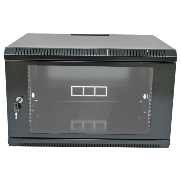 Напольный шкаф 19" CMS UA-MGSWA65B (6U, 600x500мм, RAL9005)