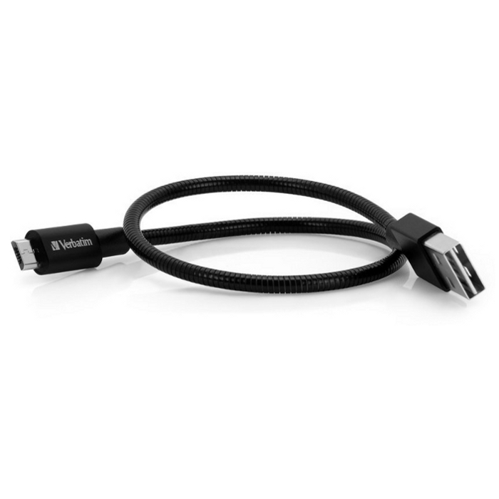 Кабель VERBATIM USB2.0 AM/Micro-BM Black 1м (48863)