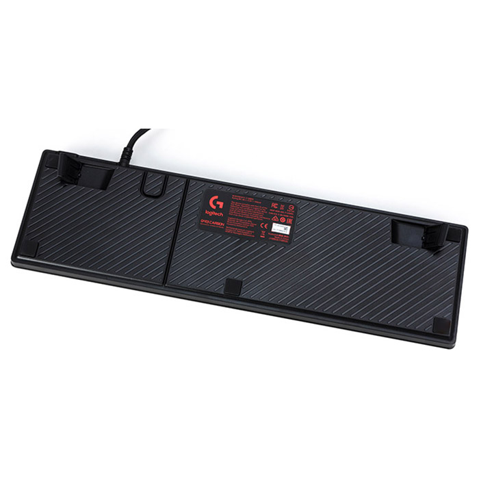 Клавіатура LOGITECH G413 Mechanical Romer-G Tactile RU Carbon (920-008309)