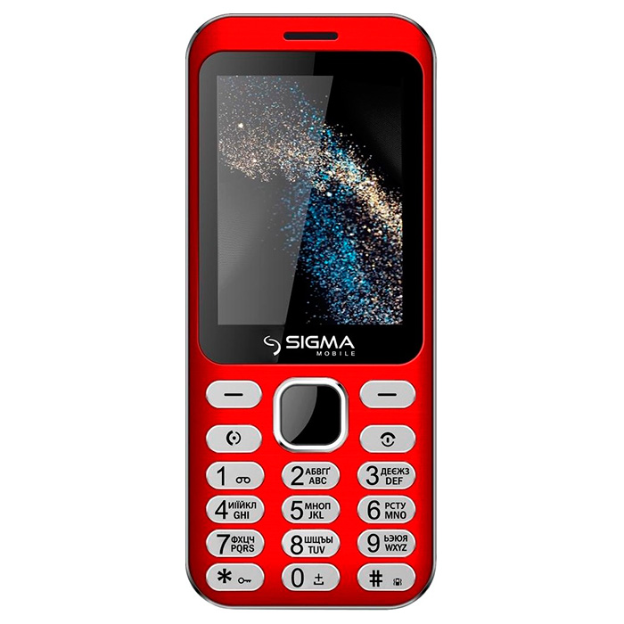 Мобільний телефон SIGMA MOBILE X-style 33 Steel Red (4827798854938)
