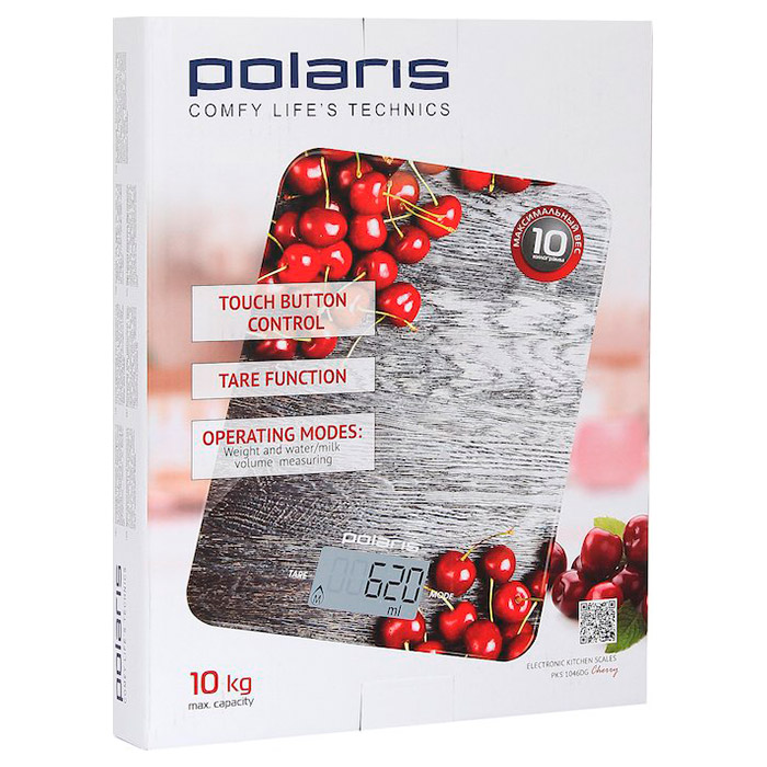 Кухонные весы POLARIS PKS 1046DG Cherry