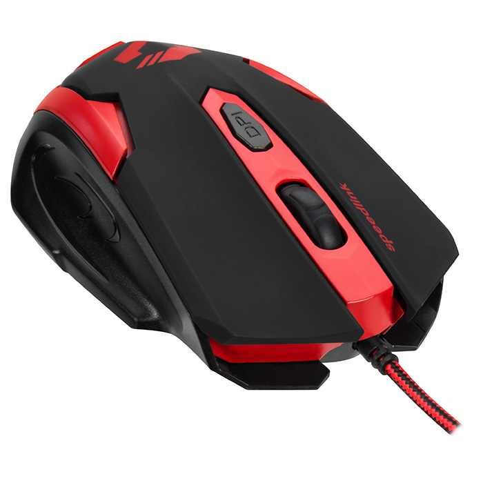Миша ігрова SPEEDLINK Xito Black/Red (SL-680009-BKRD)