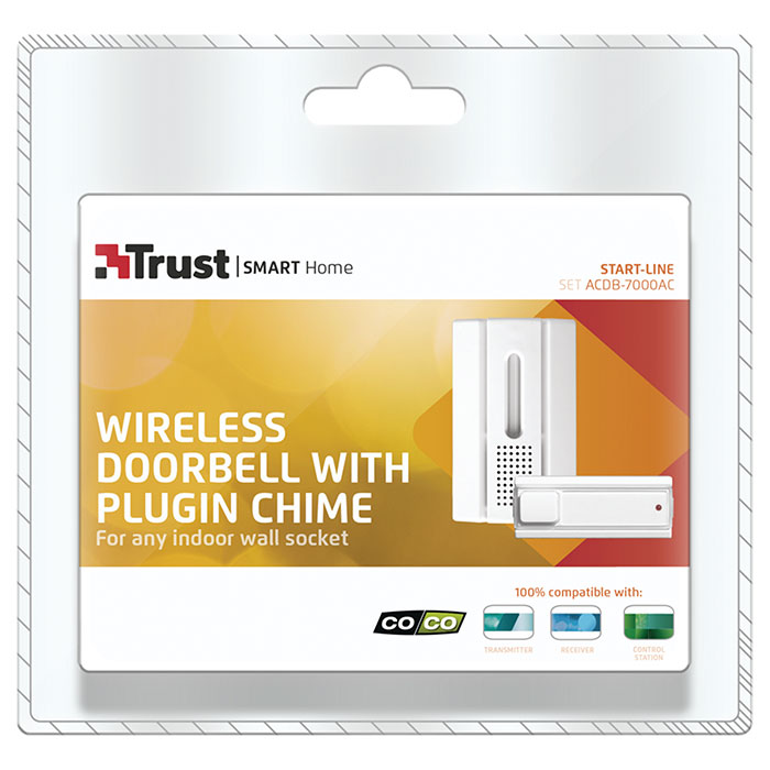 Безпровідний дверний дзвінок TRUST Smart Home ACDB-7000AC (71085)