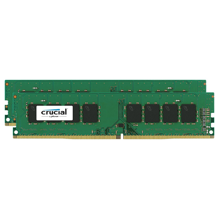 Модуль пам'яті CRUCIAL DDR4 2666MHz 16GB Kit 2x8GB (CT2K8G4DFS8266)