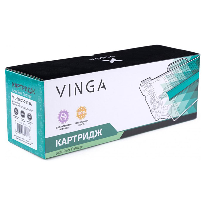 Тонер-картридж VINGA Samsung MLT-D111S Black (V-L-SMLT-D111A)